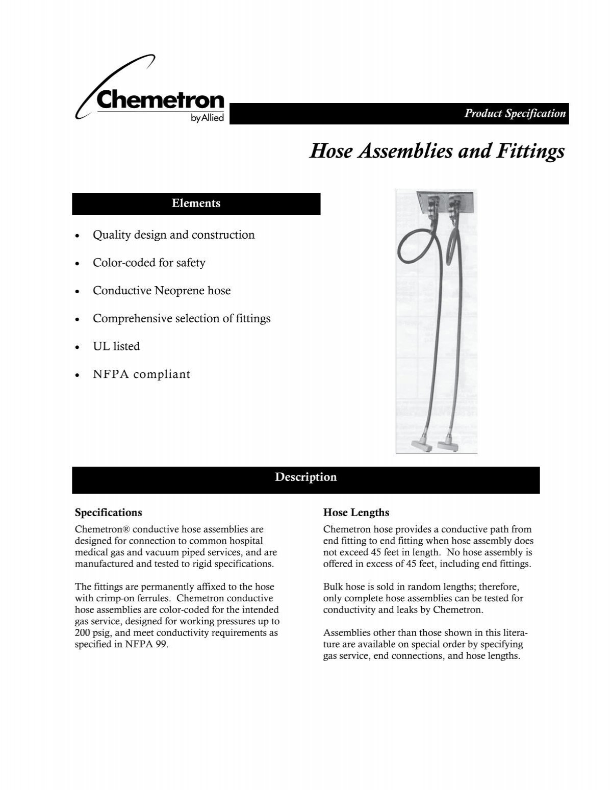Allied Healthcare Products # 787-V