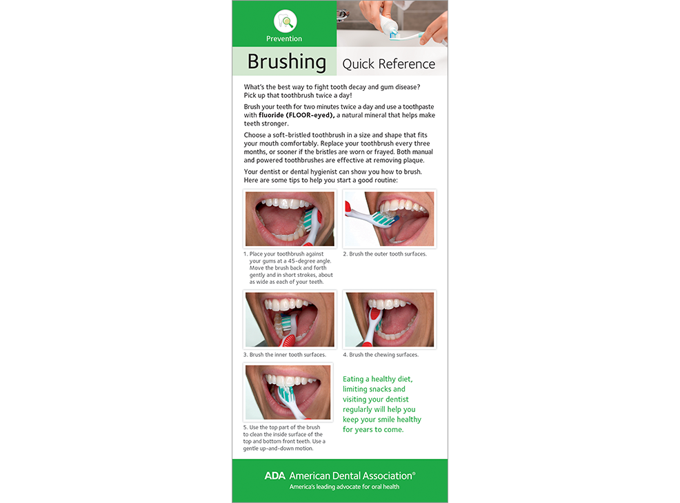 American Dental Assoc # W112