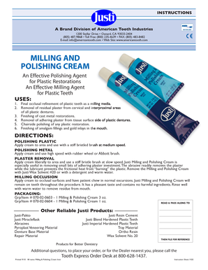 American Tooth Ind # 02-0603