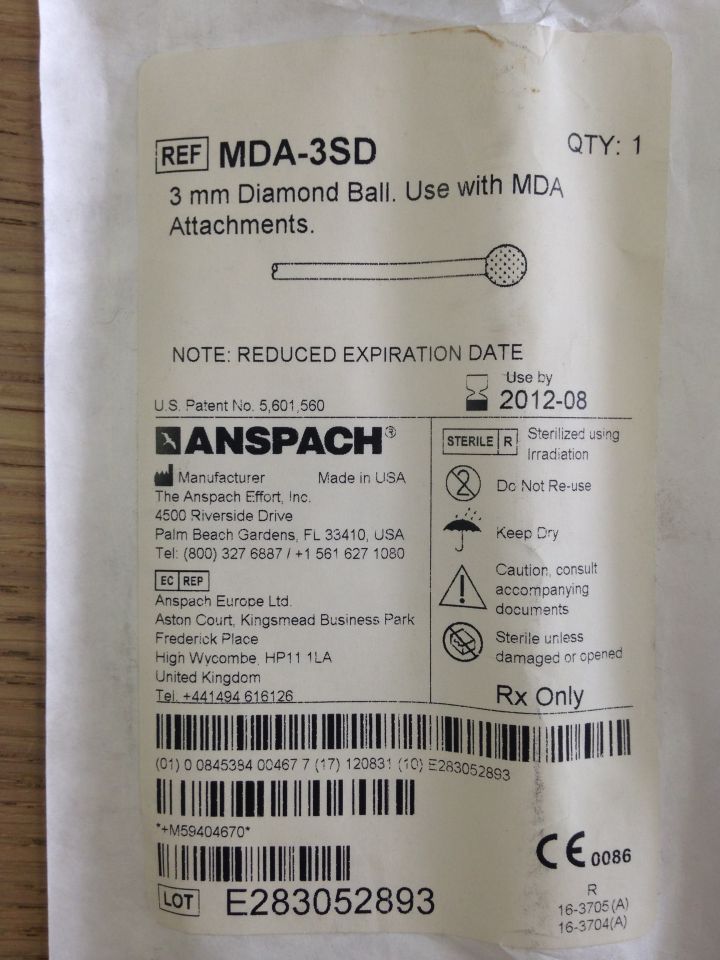 Anspach Effort # MA15-3SD