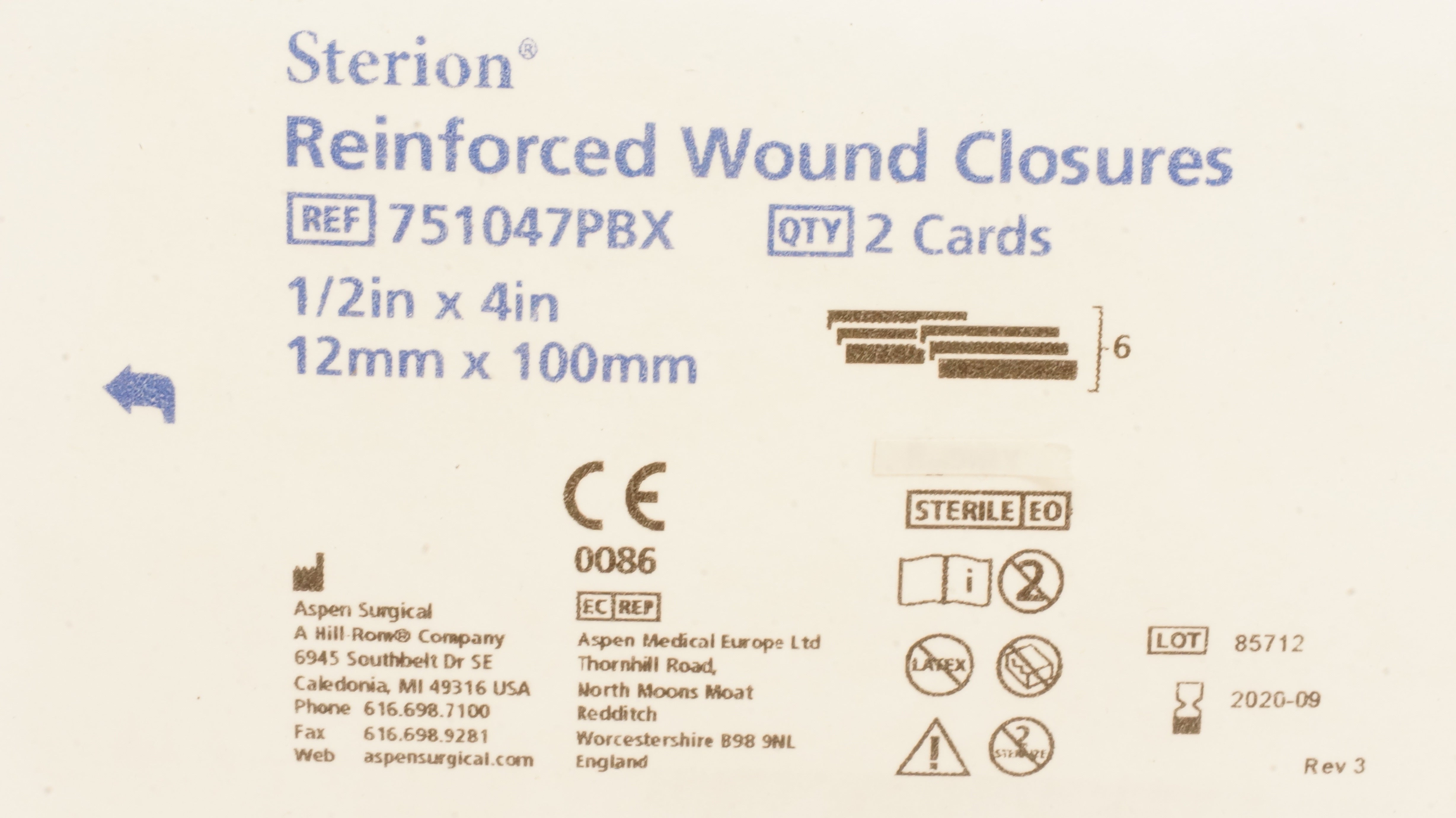 Aspen Surgical # 751040PBX