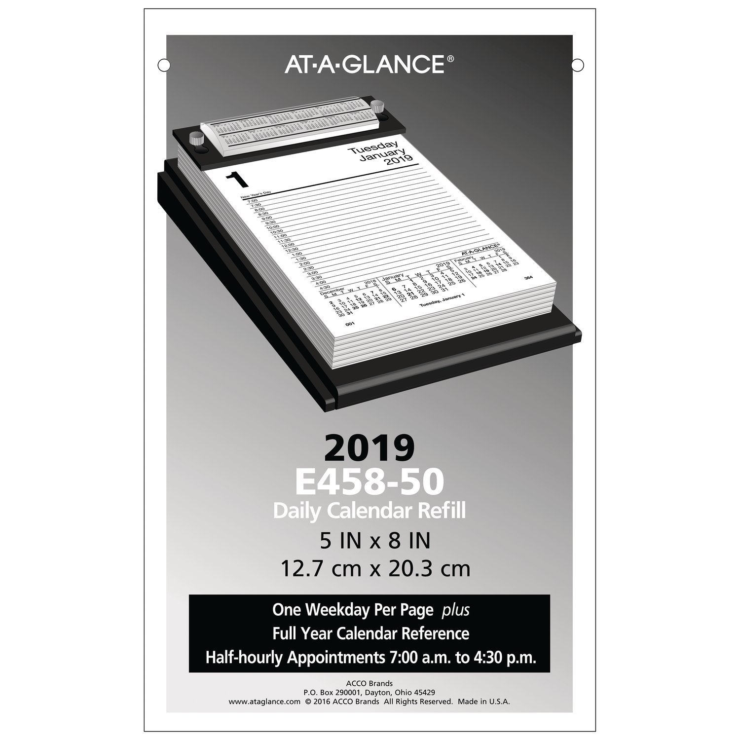 At-A-Glance # E458-50