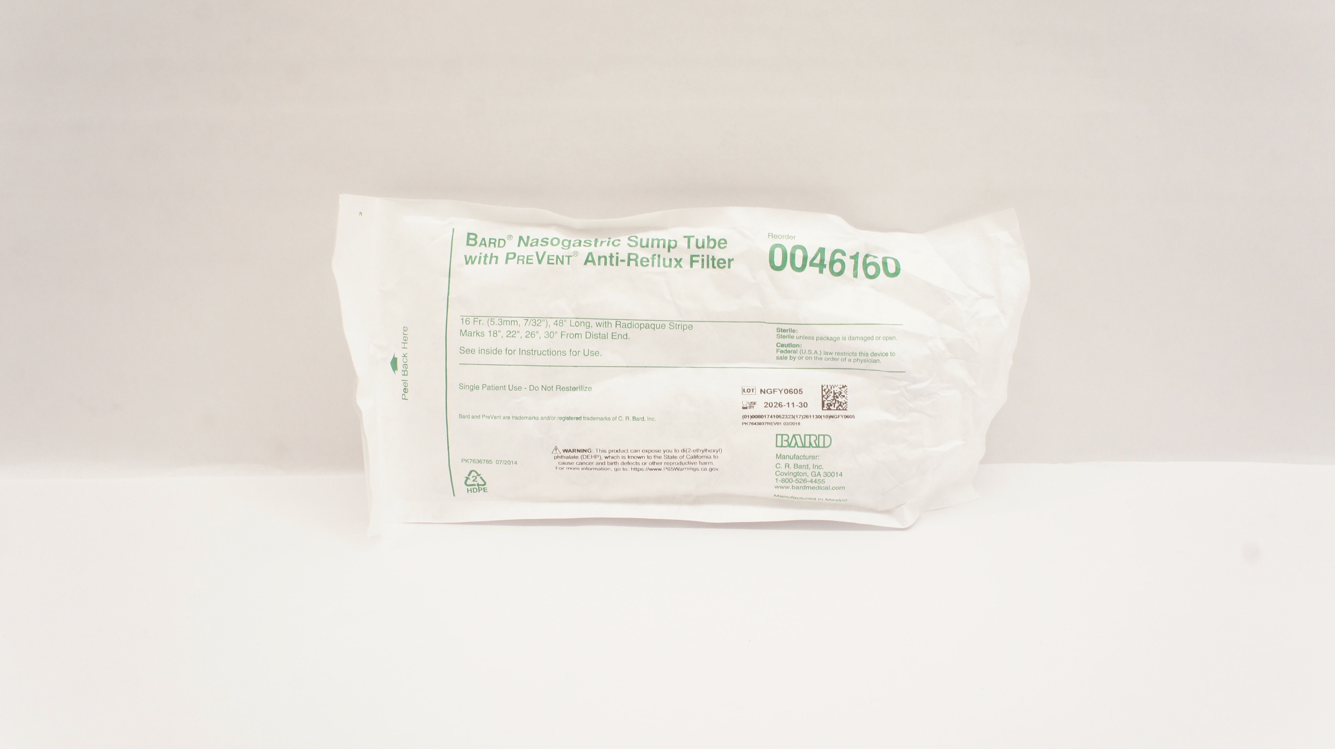 Bard Medical # 46160