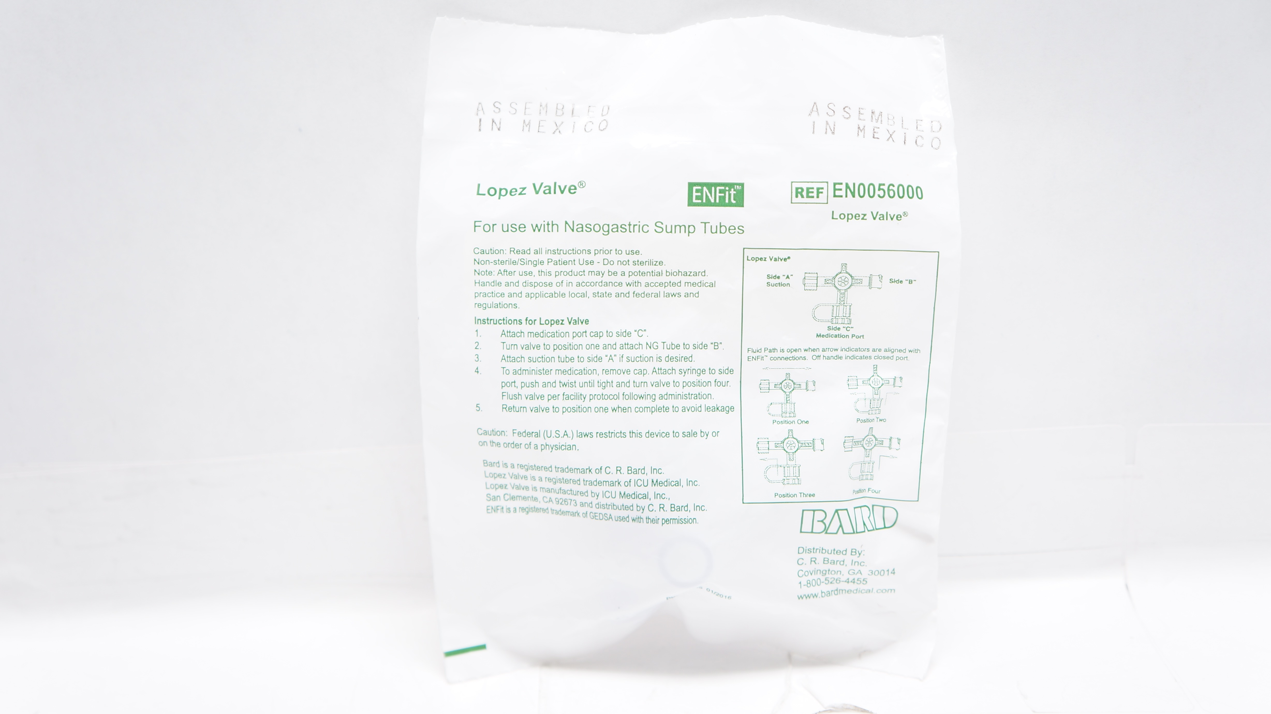 Bard Medical # EN0056000
