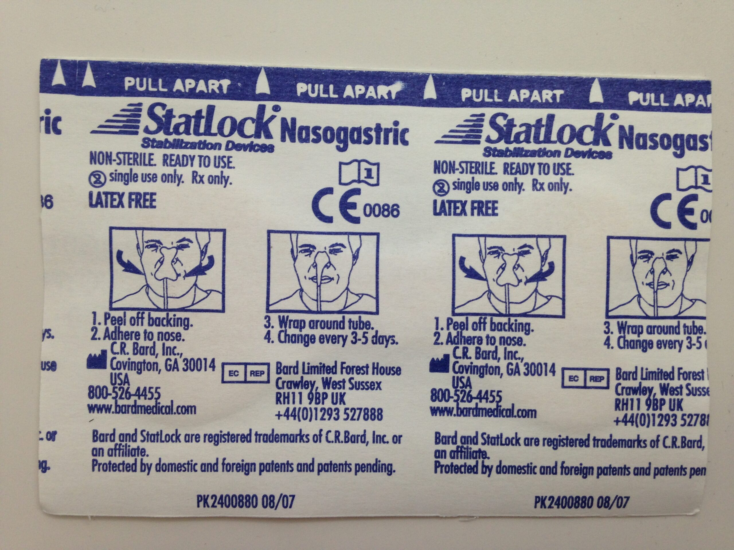 Bard Medical # NG0120