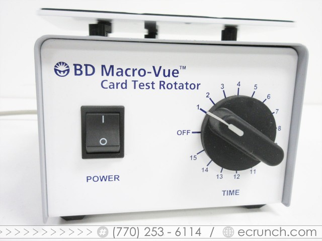 BD # 278051 Macro-Vuel #51 Rotator 100Rpm Card Test Ato Control Timer ...