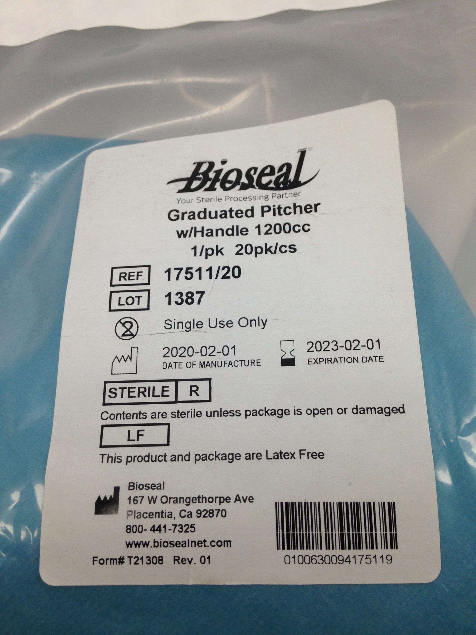 Bioseal # 17511/20