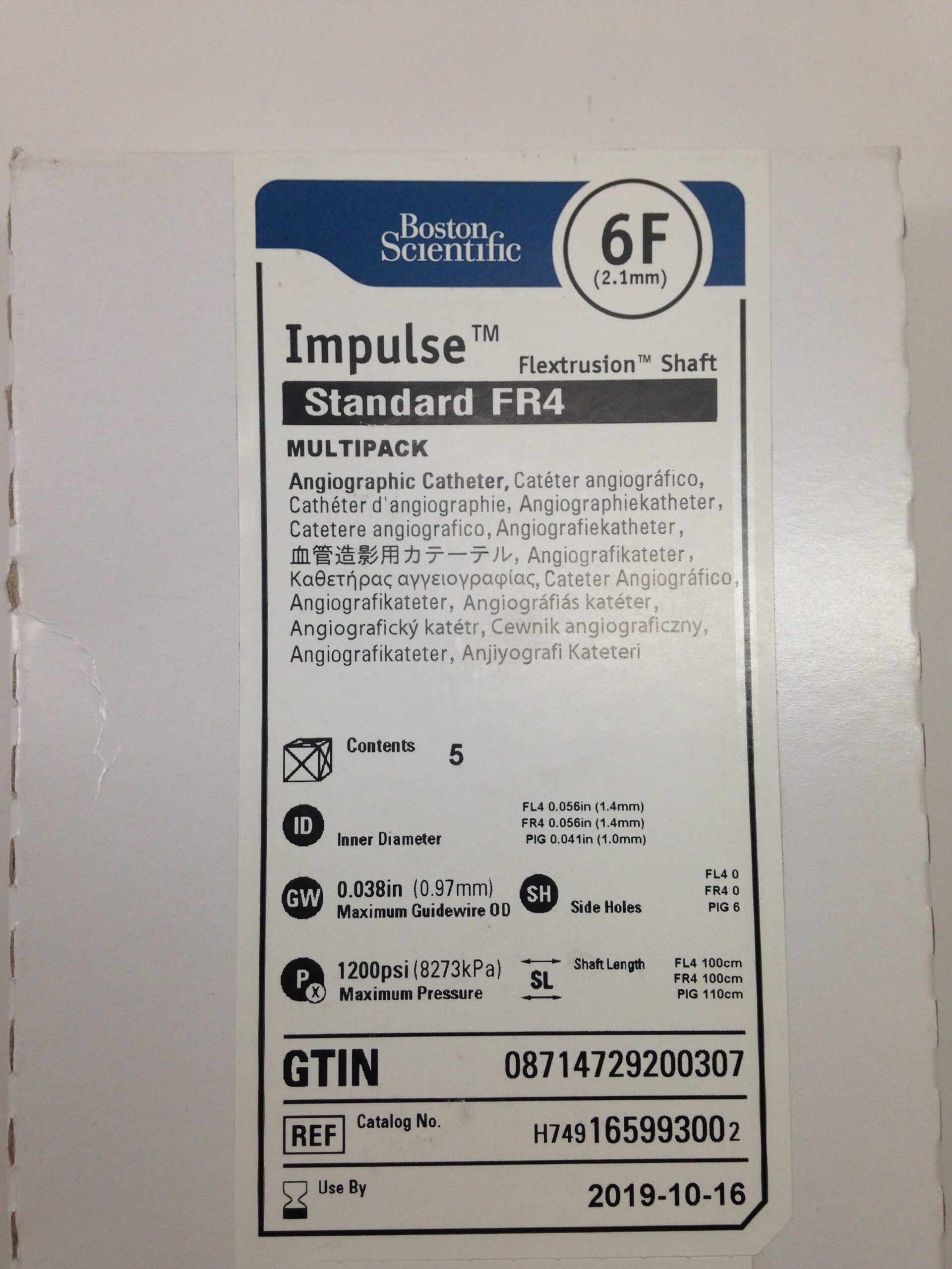 Boston Scientific # H749165993002