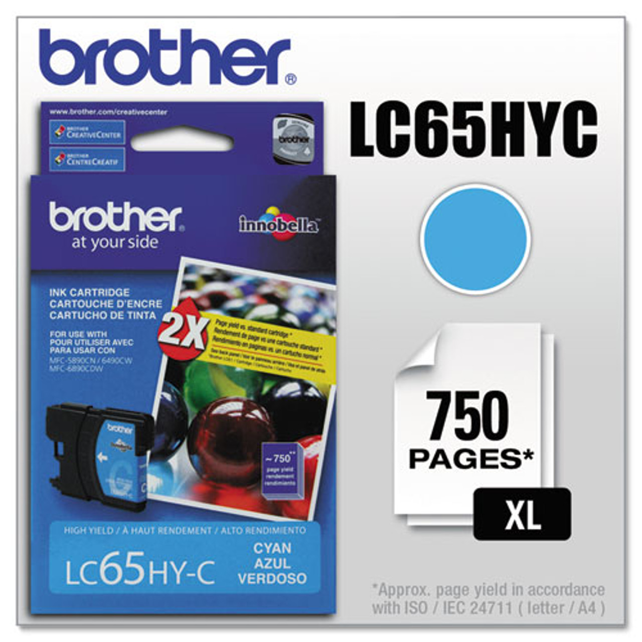 Brother International # LC65HYC