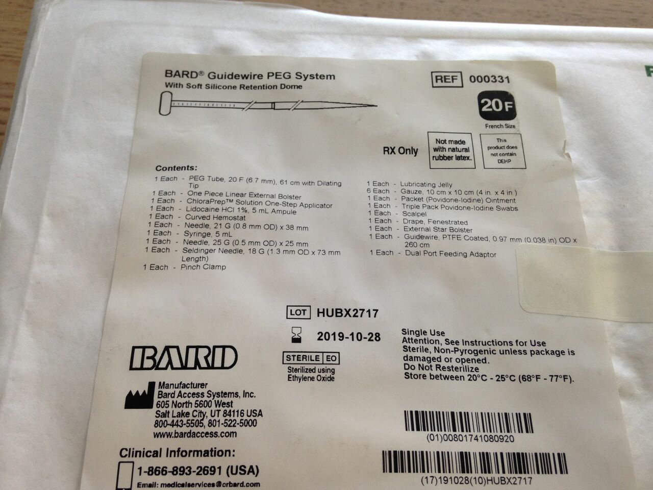 C.R. Bard # 331