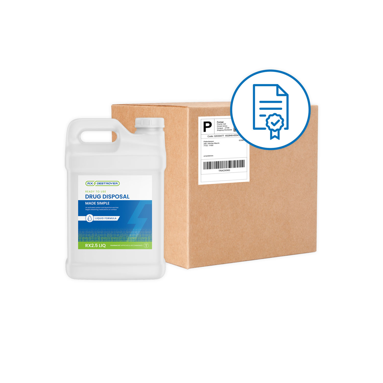 C2R Global Manufacturing # RX2.5LIQMB