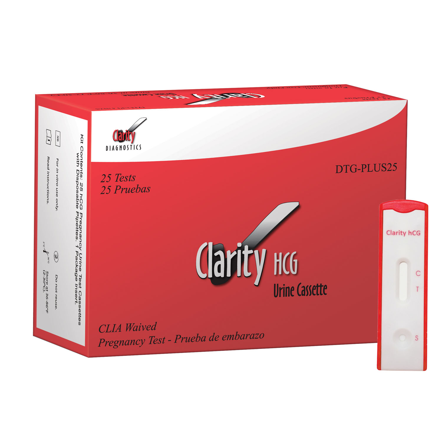 Clarity Diagnostics # DTG-PLUS25