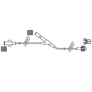 Codan # BC593 IV Extension Set Tubing - HYPERAL, LIPID - 50 EA/CS - Case
