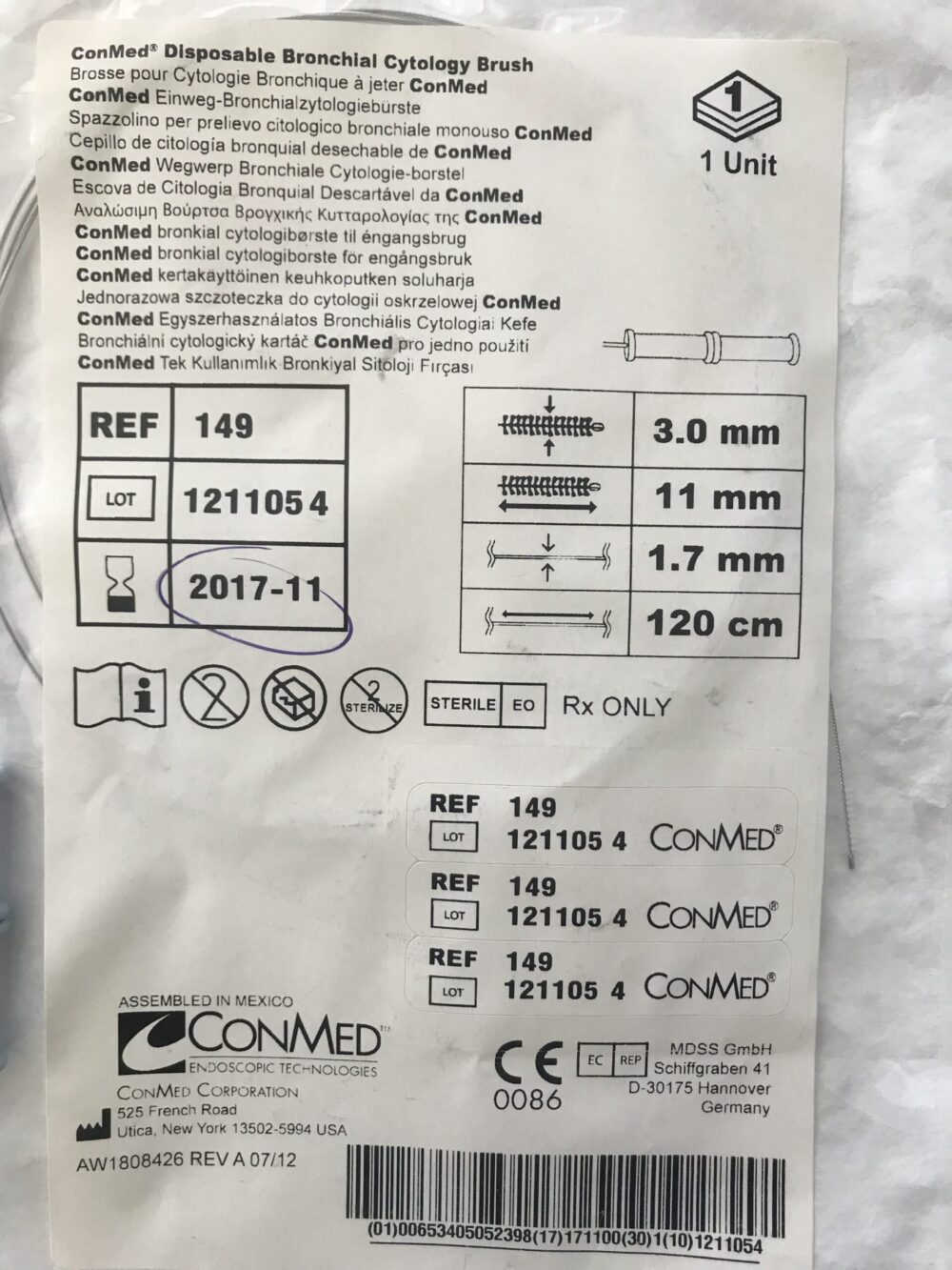 Conmed # 104