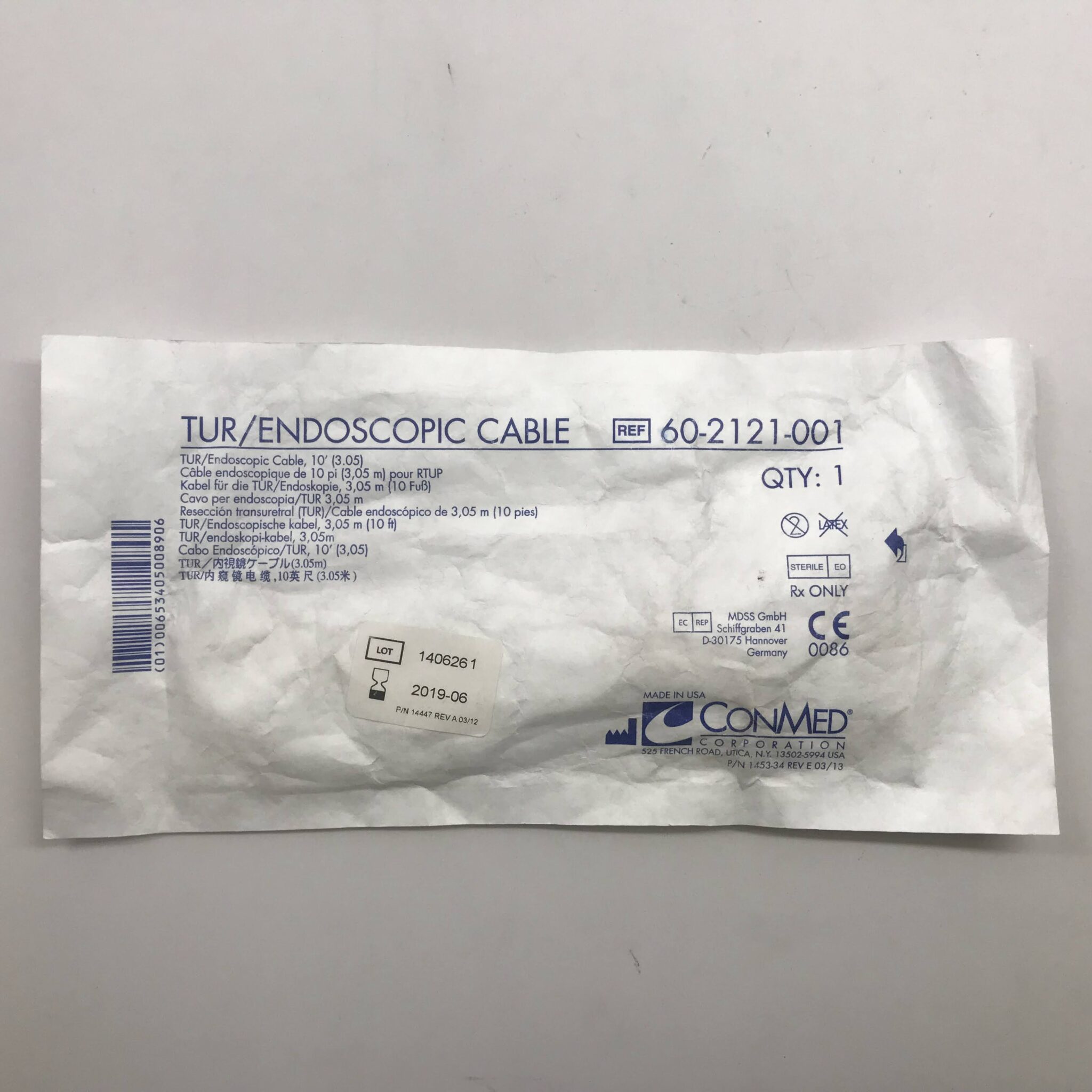 Conmed # 60-2121-001