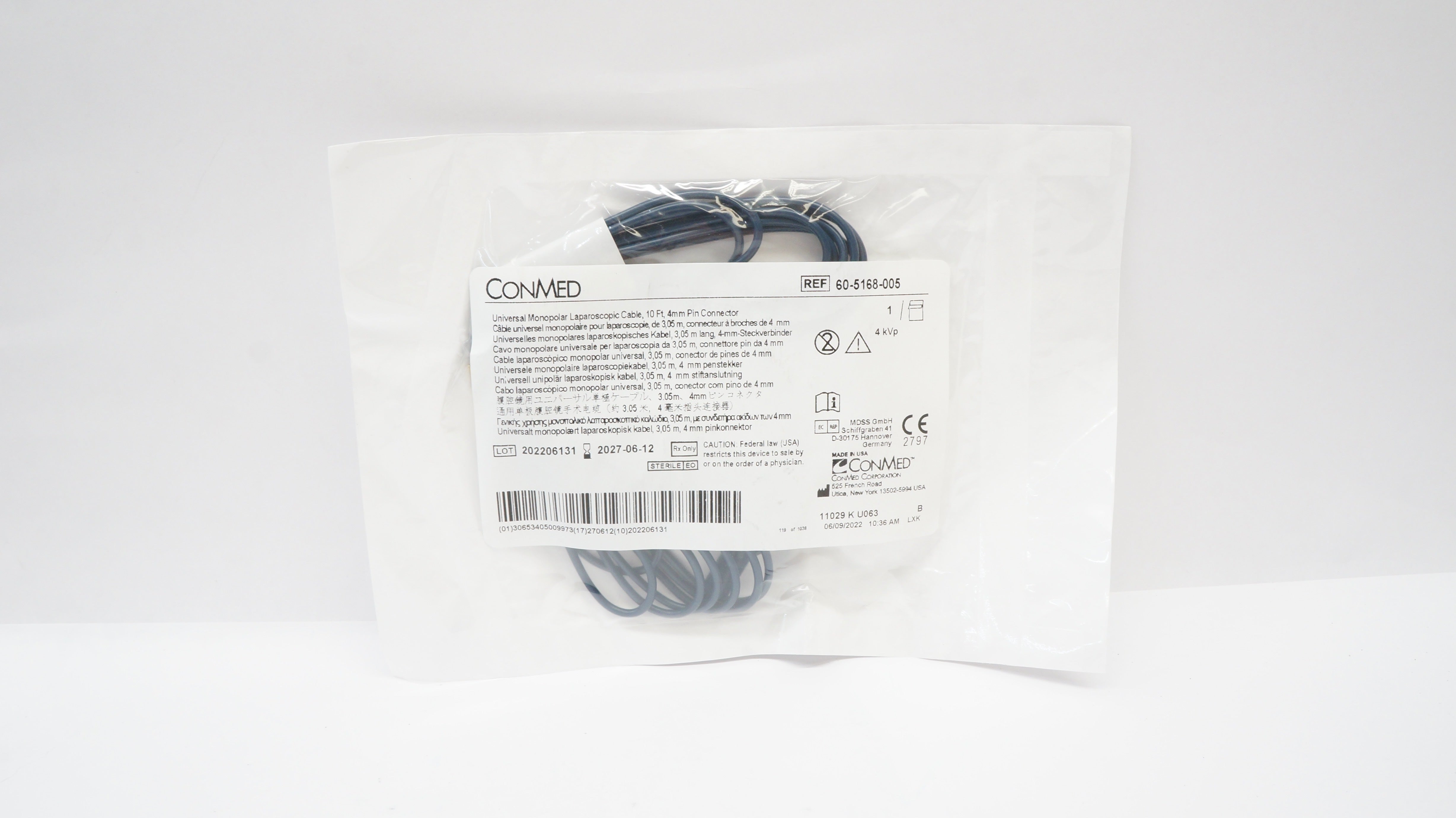 Conmed # 60-5168-005