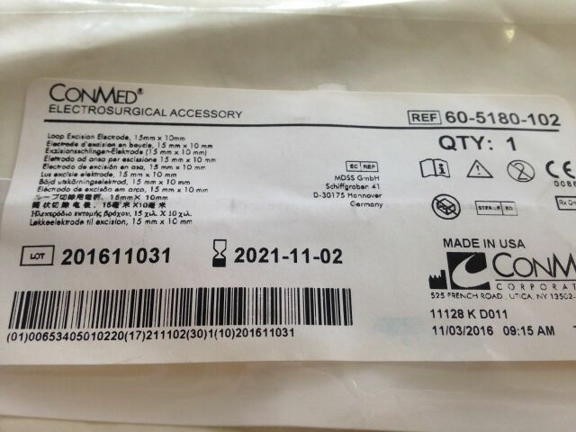 Conmed # 60-5180-102