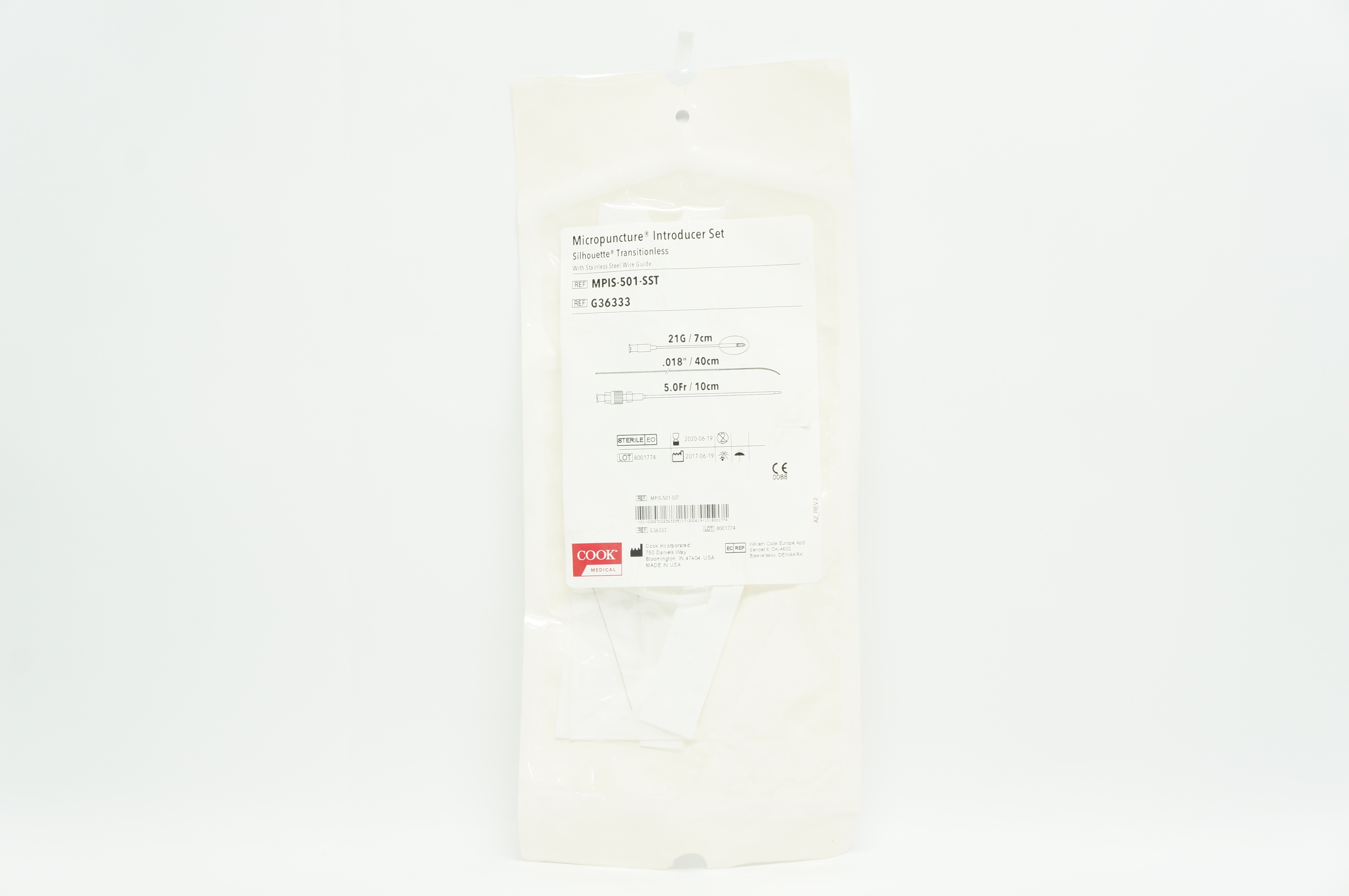 Cook Medical # G36333