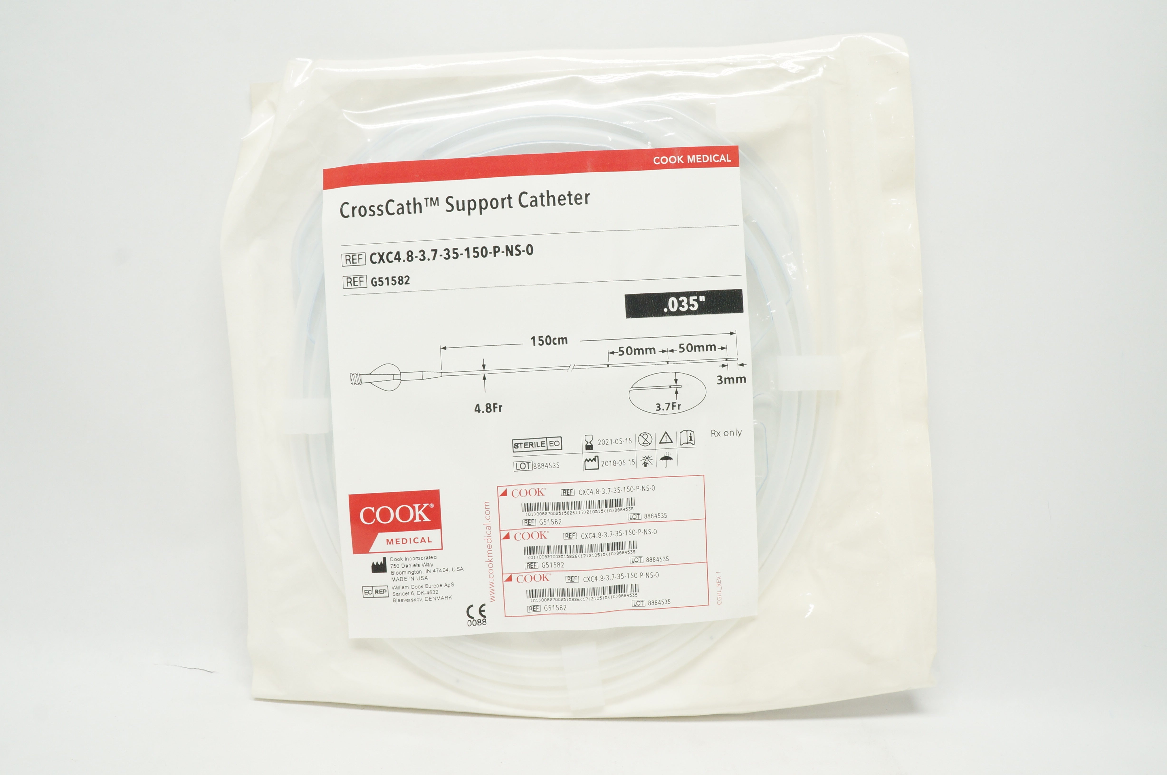 Cook Medical # G51582
