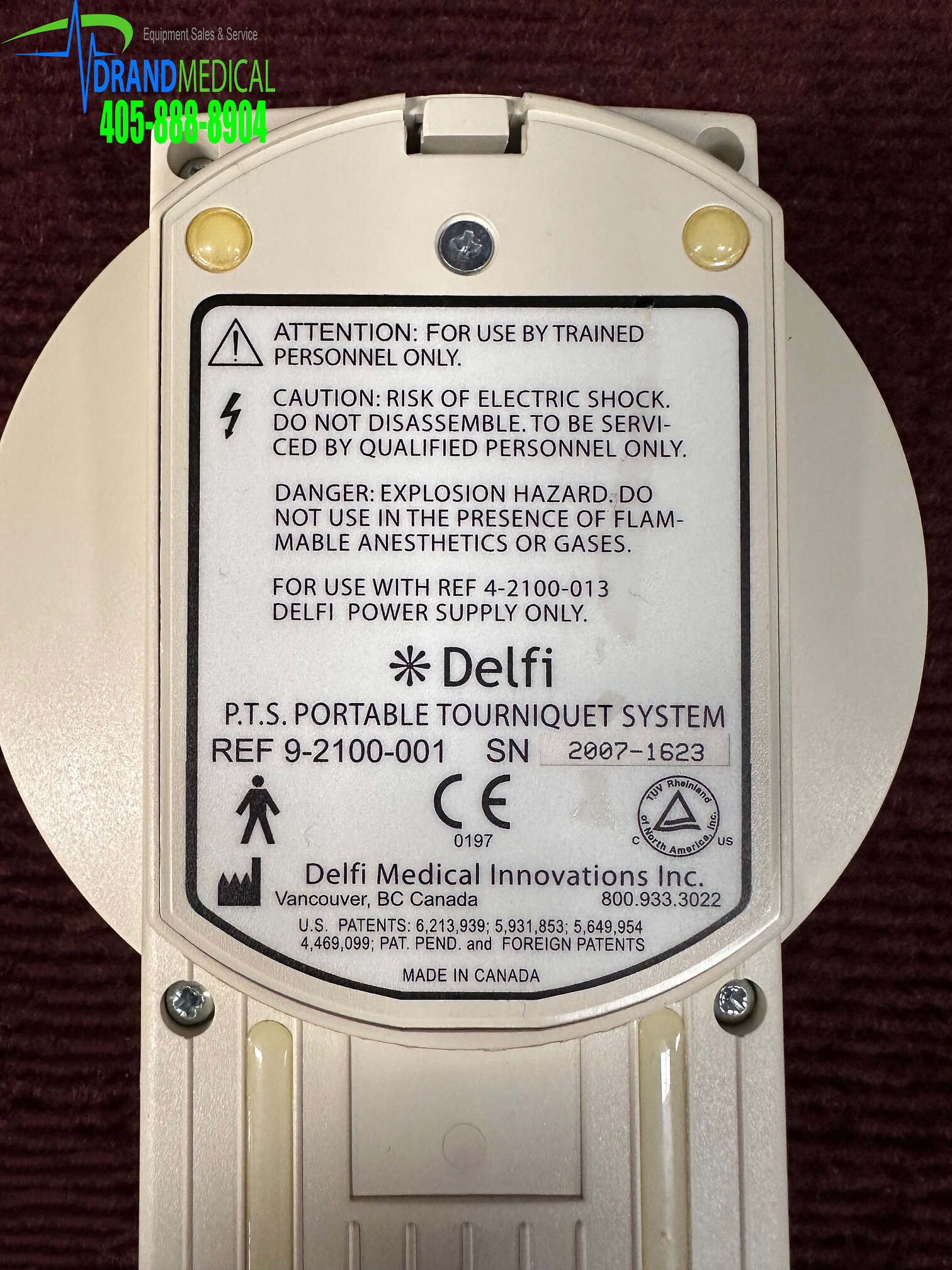 Delfi Medical Innovations # 9-2100-006