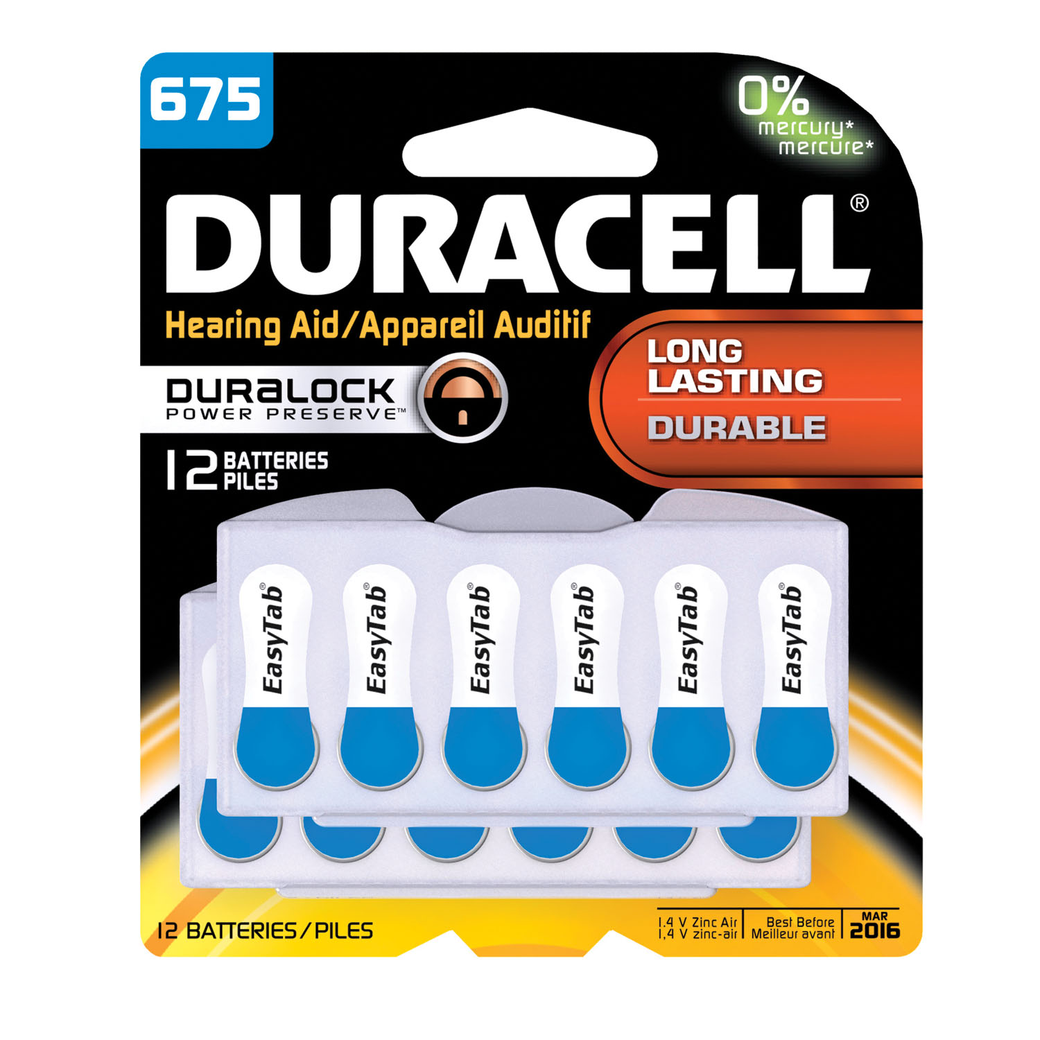 Duracell # DA675B12RC