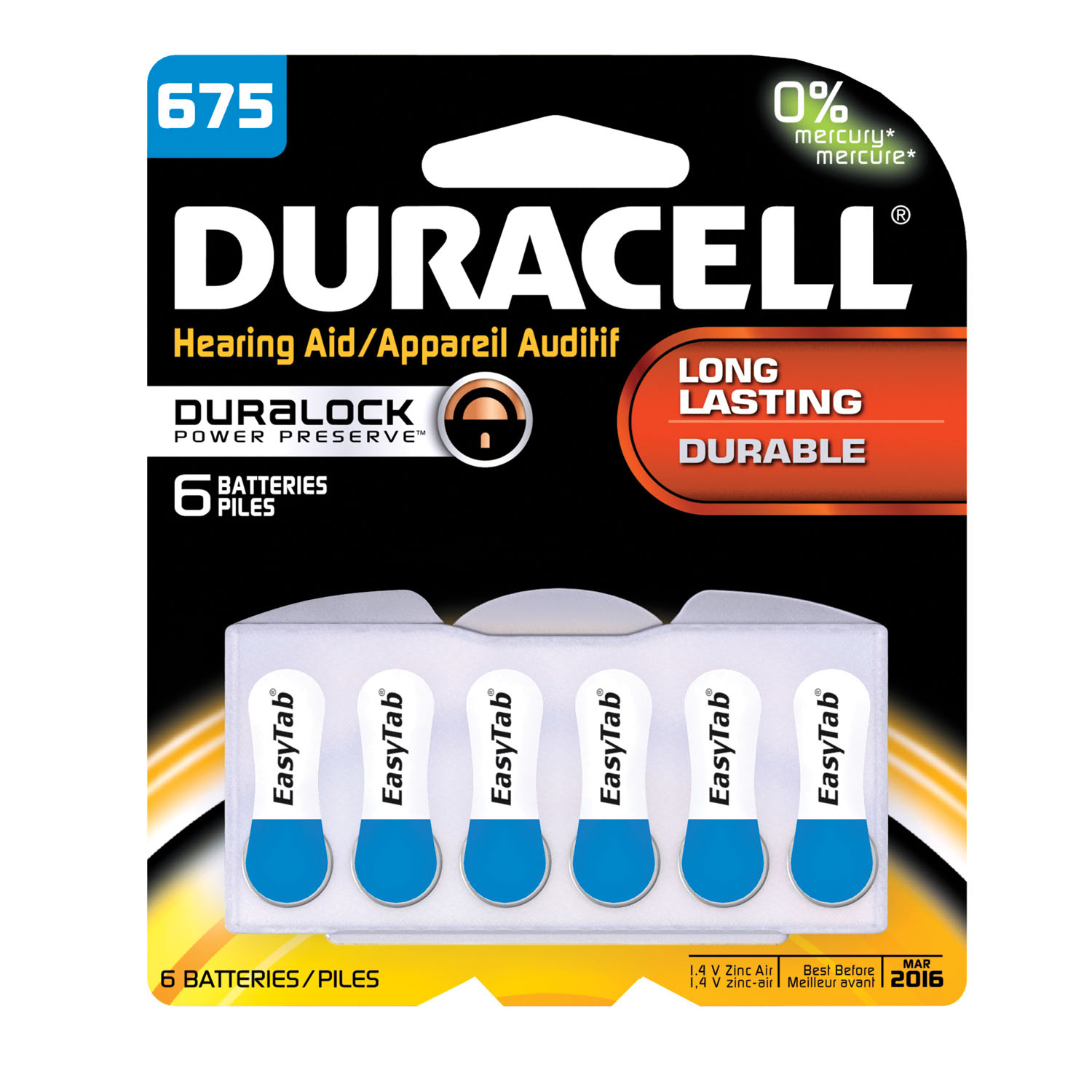 Duracell # DA675B6W
