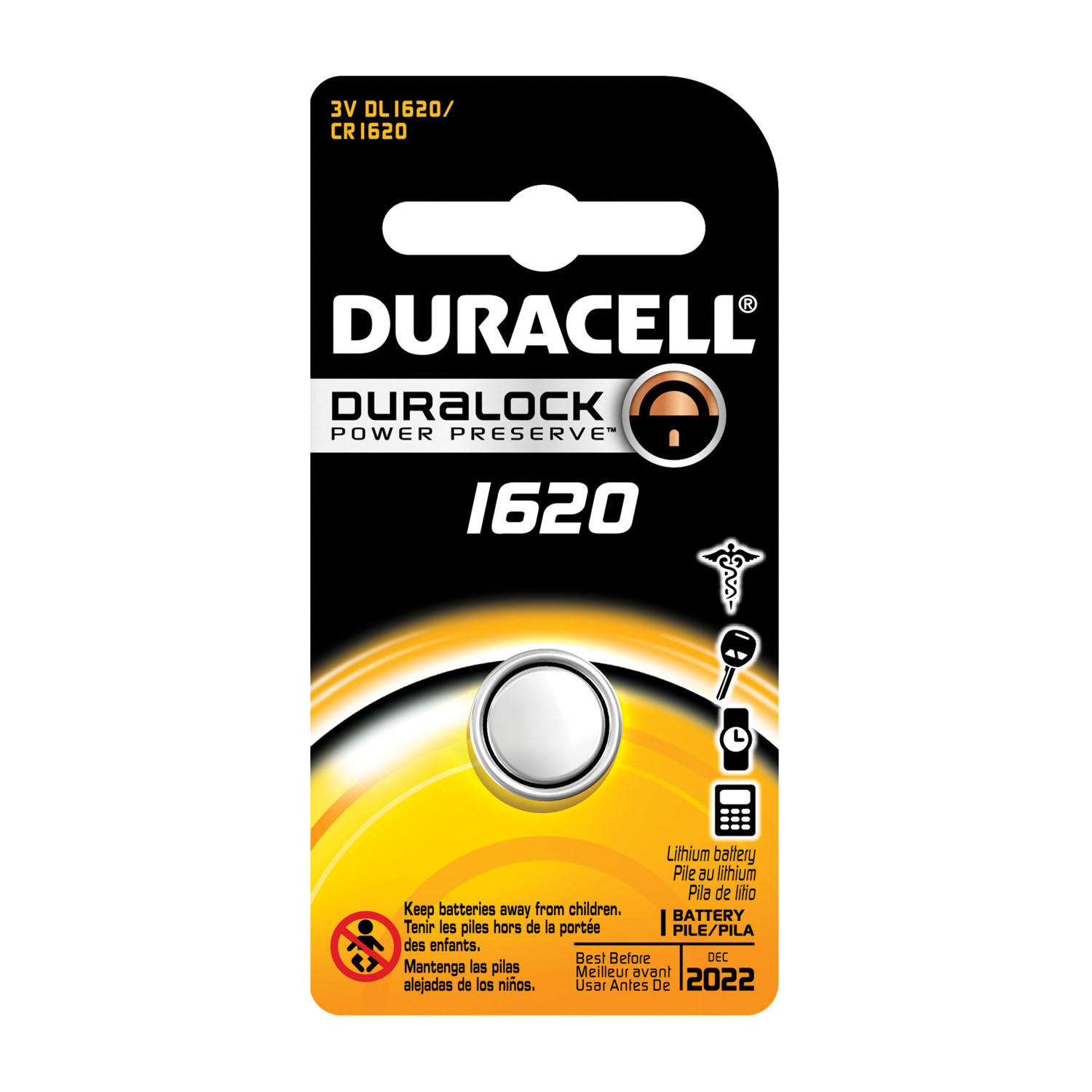 Duracell # DL1620BPK