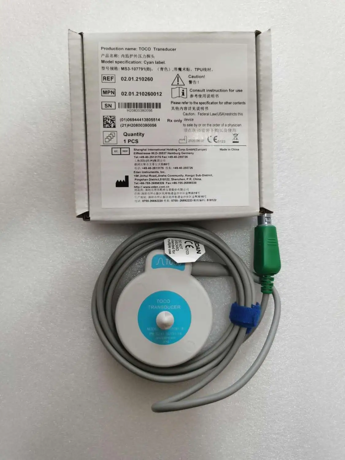 Edan Diagnostics # 02.01.210260