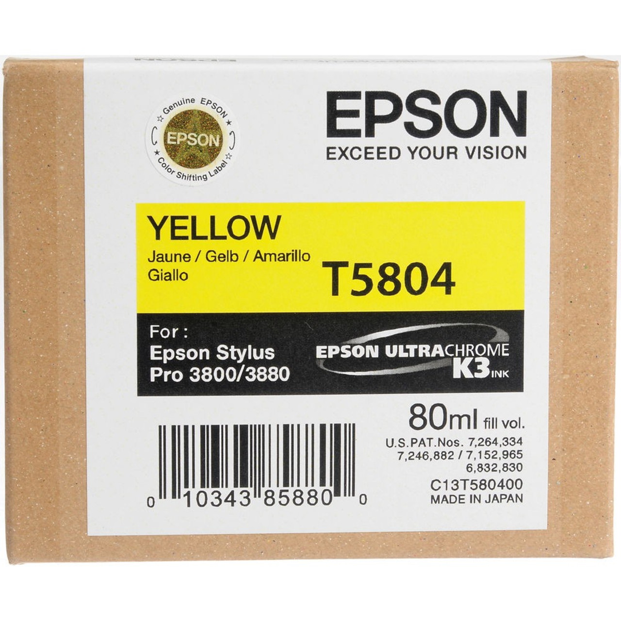 Epson America # T580400