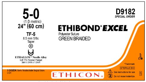 Ethicon # D9182