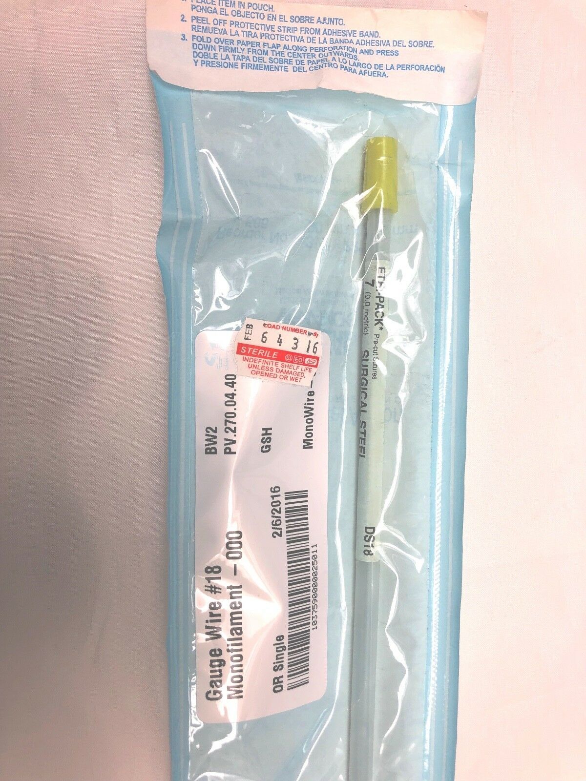 Ethicon # DS-18