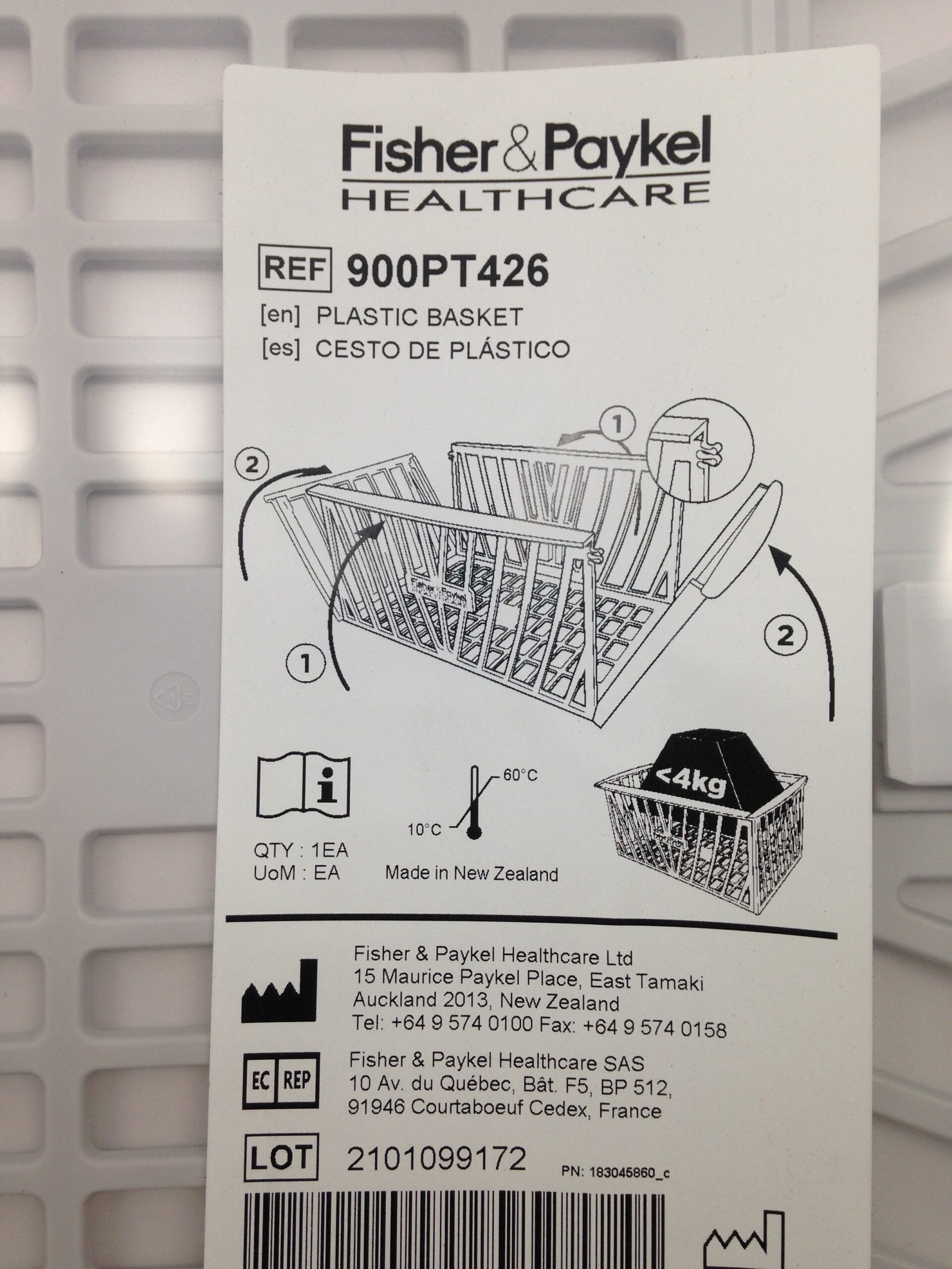 Fisher & Paykel # 900PT426