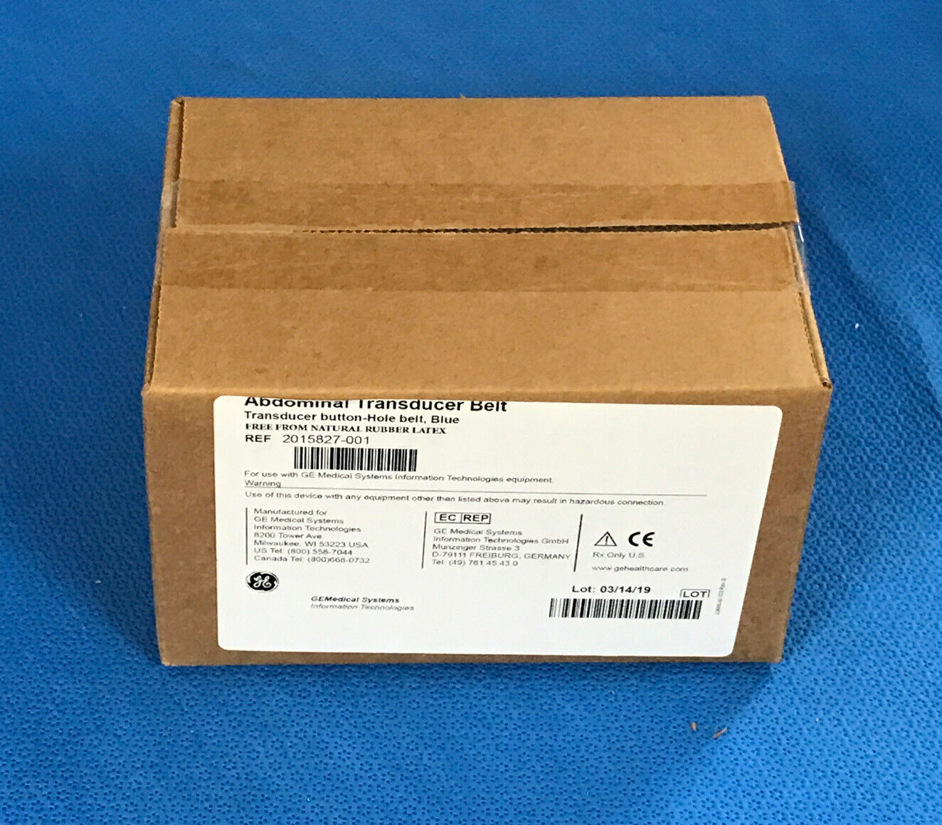 GE Healthcare Technologies # 2015827-001