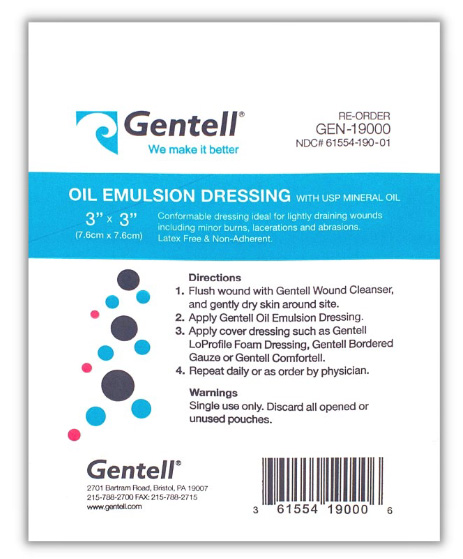 Gentell # GEN-19000