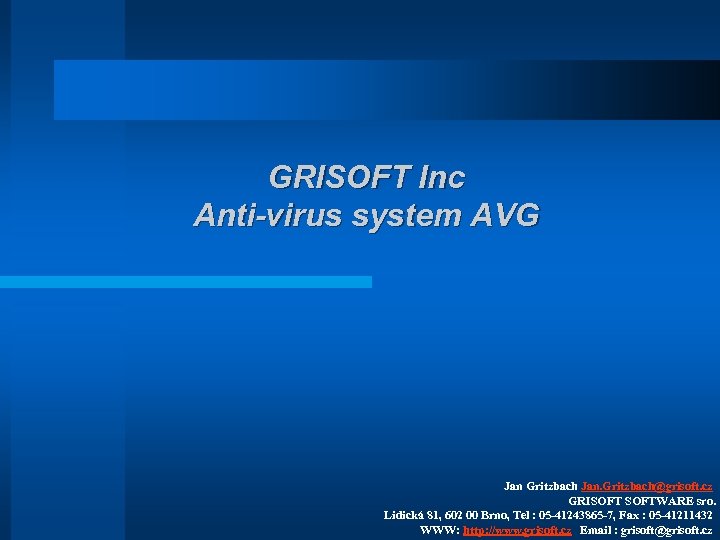 Grisoft # 300091753