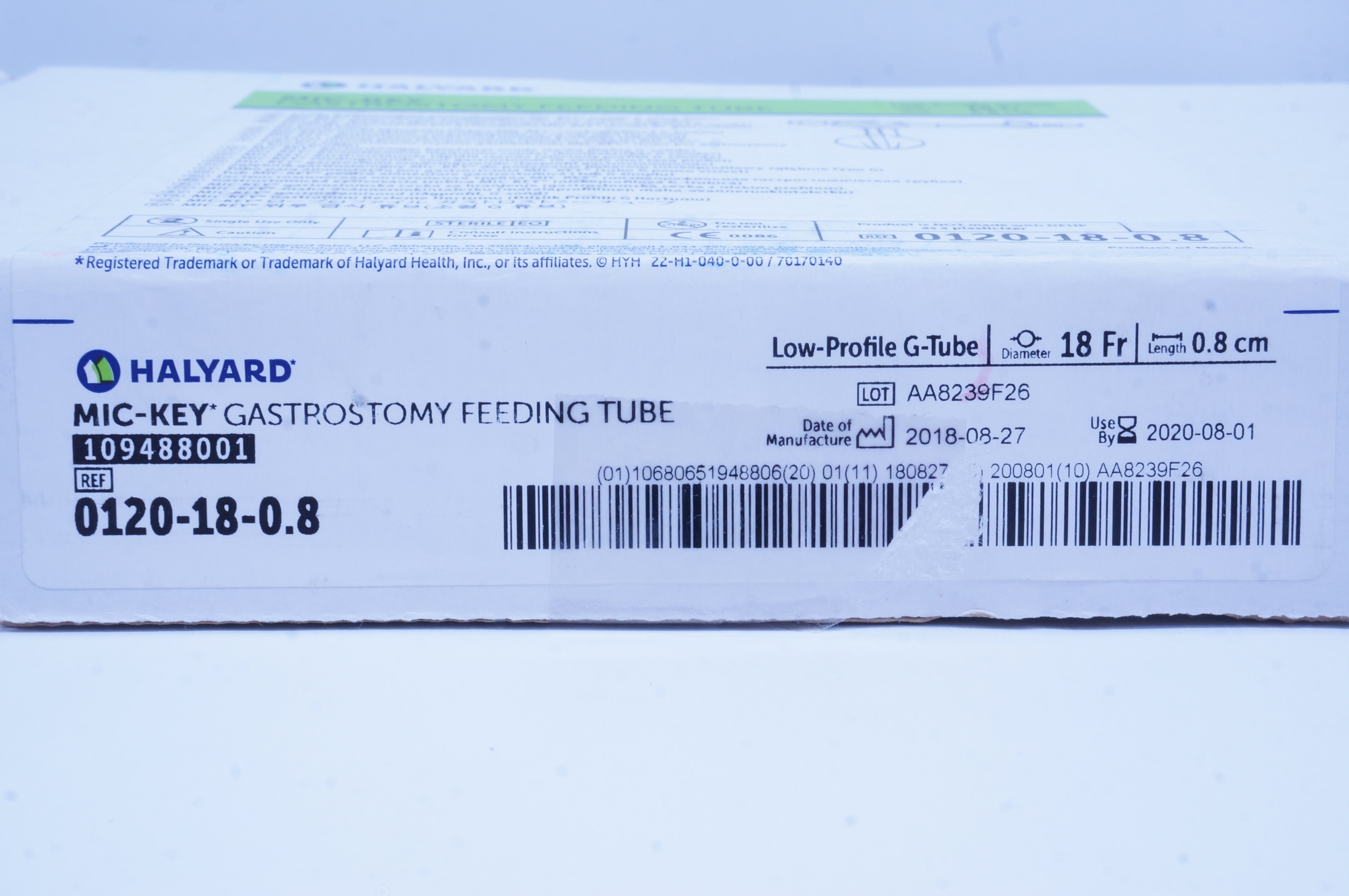 Avanos Medical # 0120-18-0.8