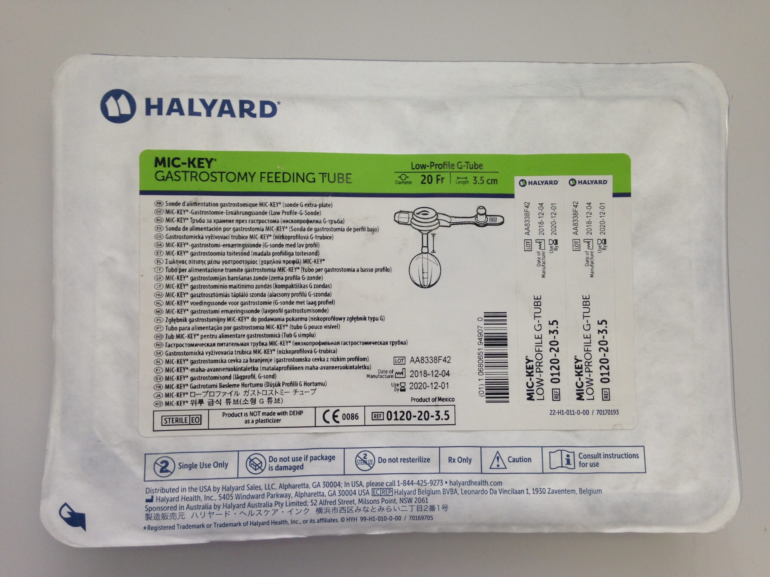 Avanos Medical # 0120-20-5.0