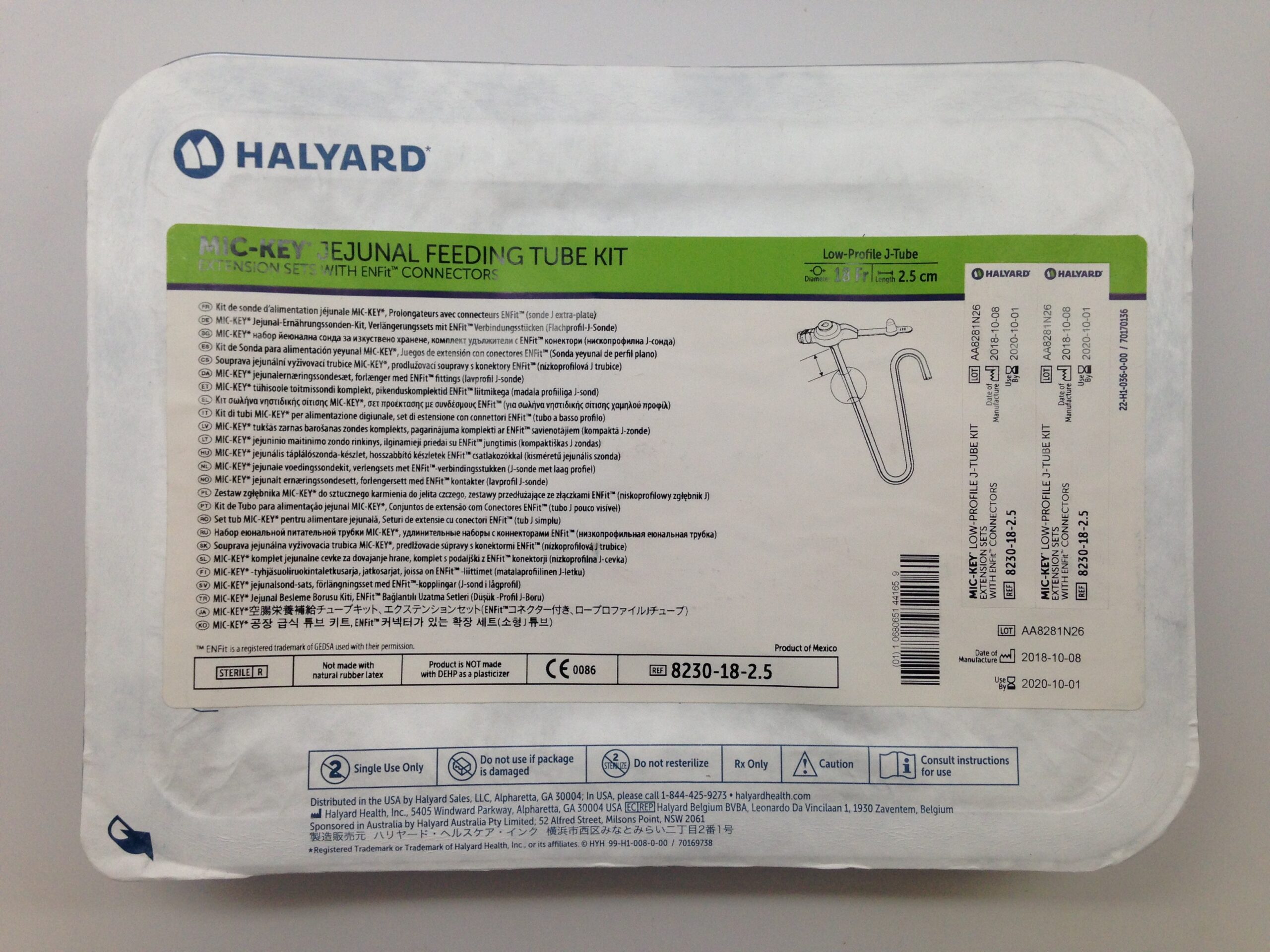 Halyard Health # 0230-18-2.5