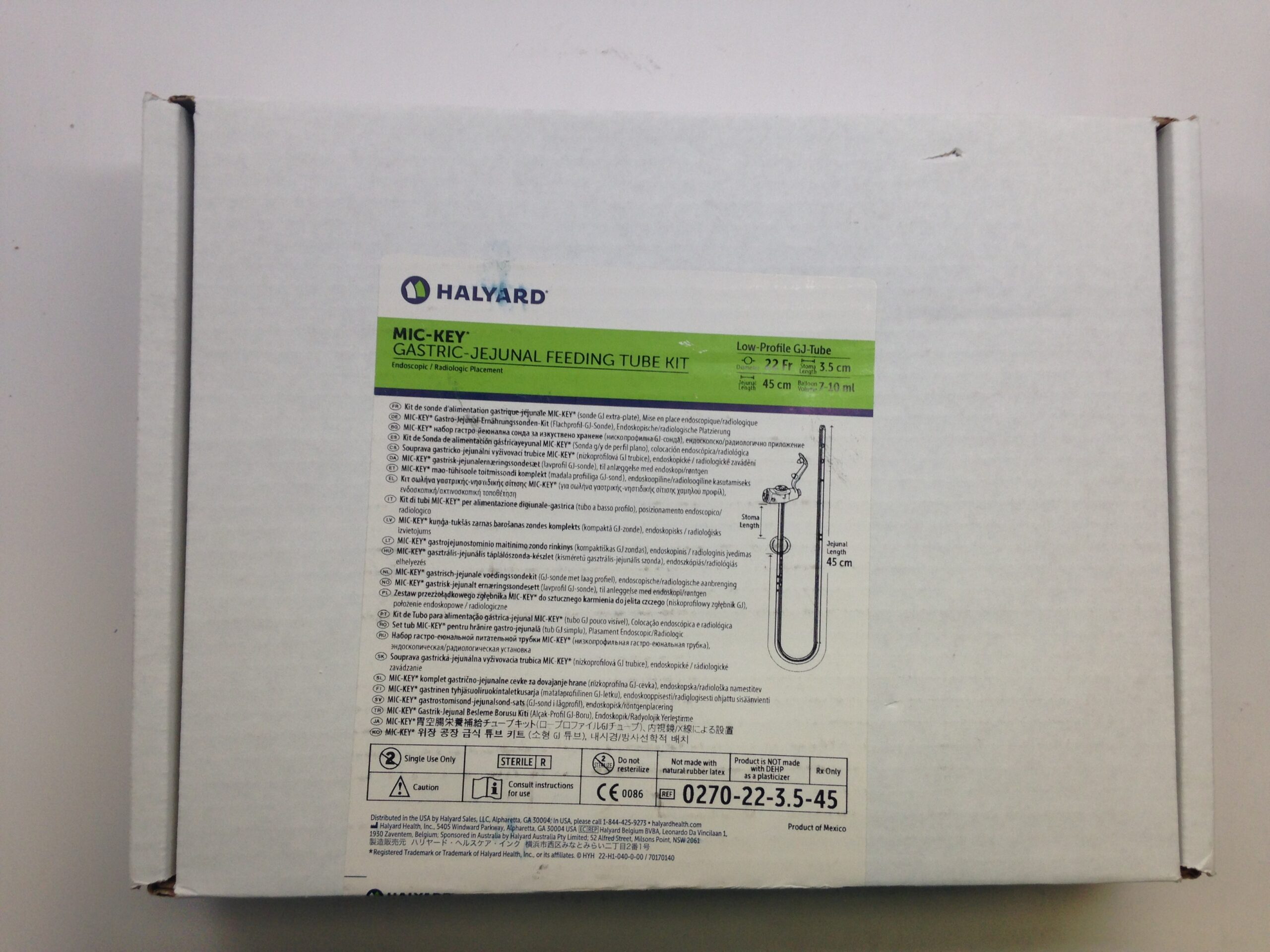 Halyard Health # 0270-22-3.5-45