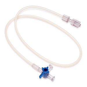 ICU Medical # B4087 3-Way Stopcock Extension Set - 6'' Non-DEHP Tubing ...
