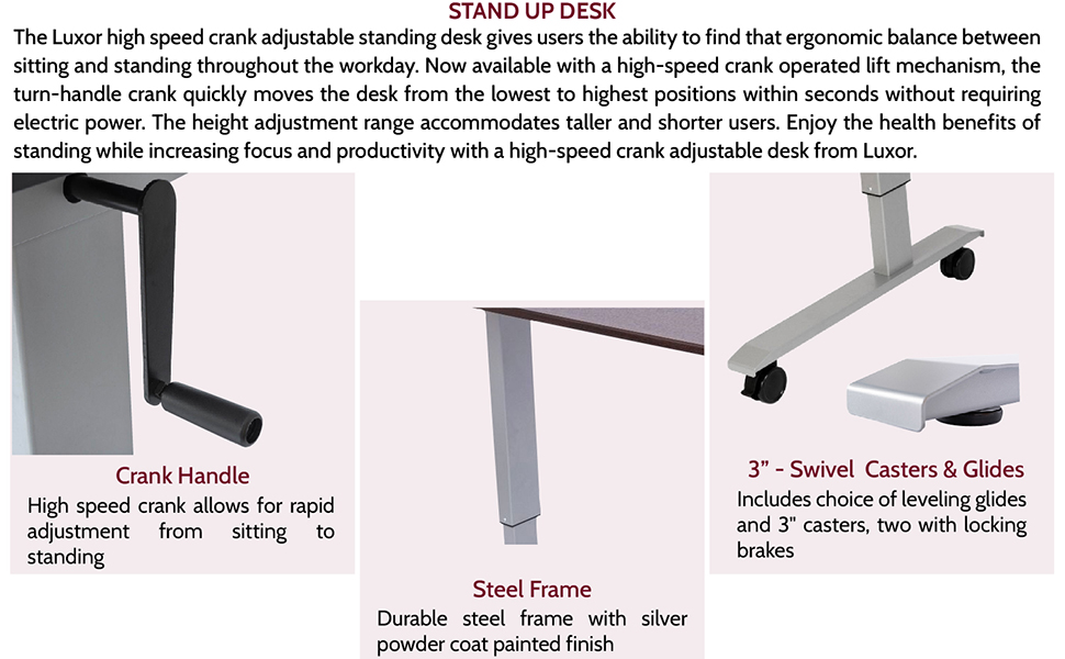 Luxor # STANDUP-CF60-DW