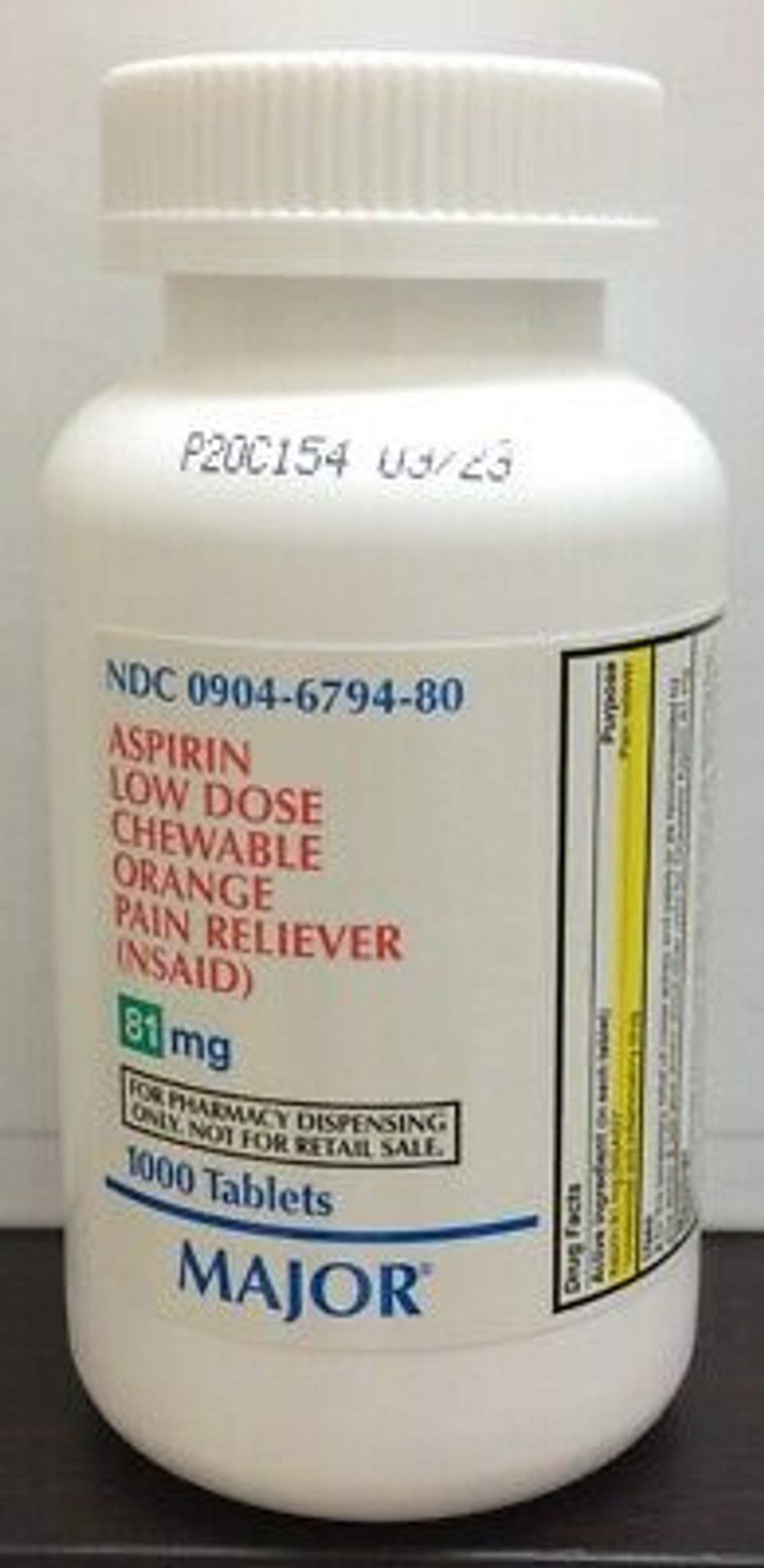 Major Pharmaceuticals # 700996