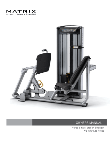 Matrix Fitness # VS-S70-USB4