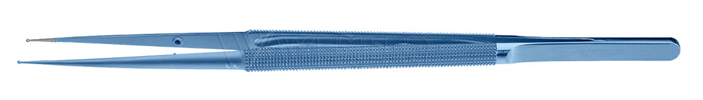 Medline Ringed Forceps Medline MDG3444966 Forcep Ring 1mm Titanium Surgical Forceps, Each