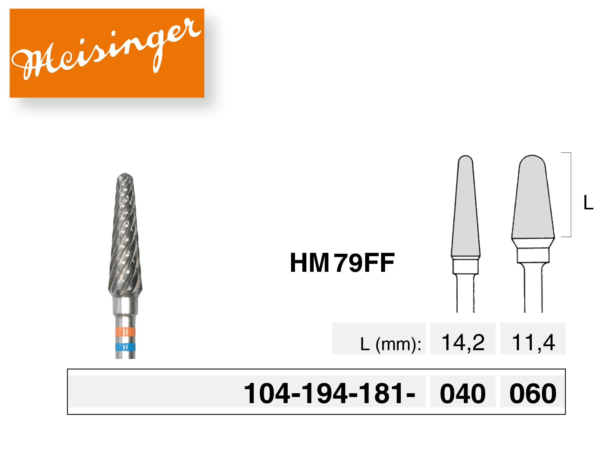 Meisinger USA # HM79FF-040HP