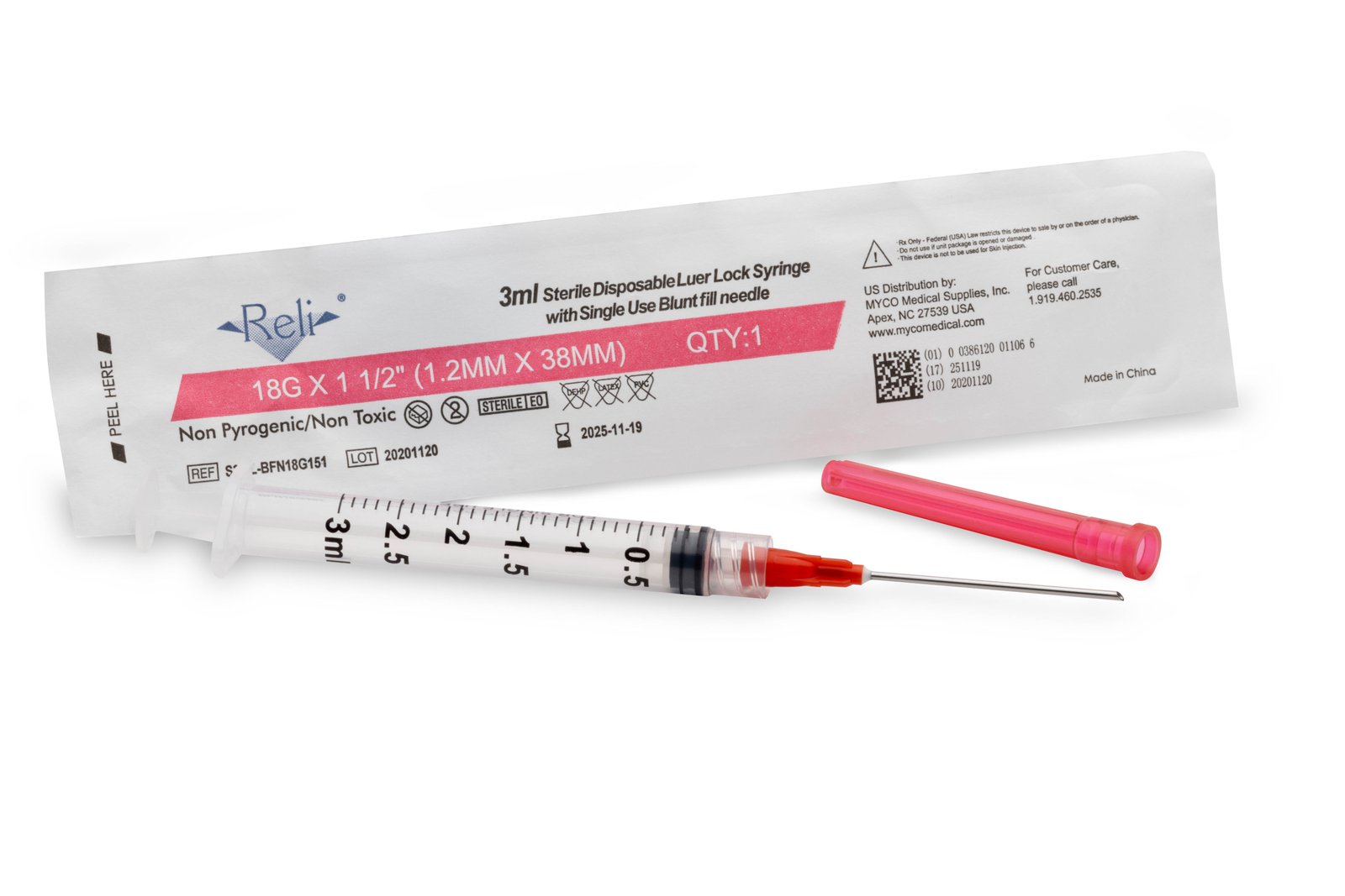Myco Medical # S3ML-BFN18G151