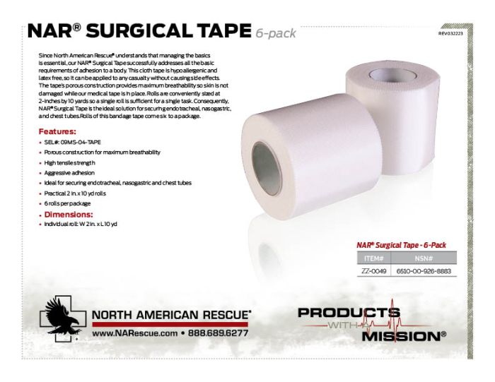 North American Rescue # ZZ-0049