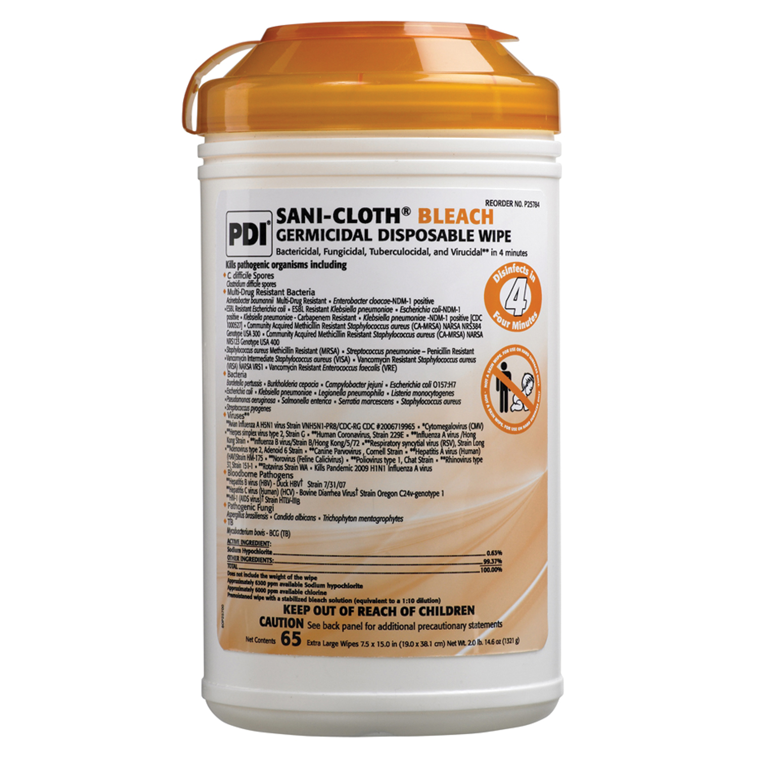 PDI - Professional Disposables, Intl. # P25784