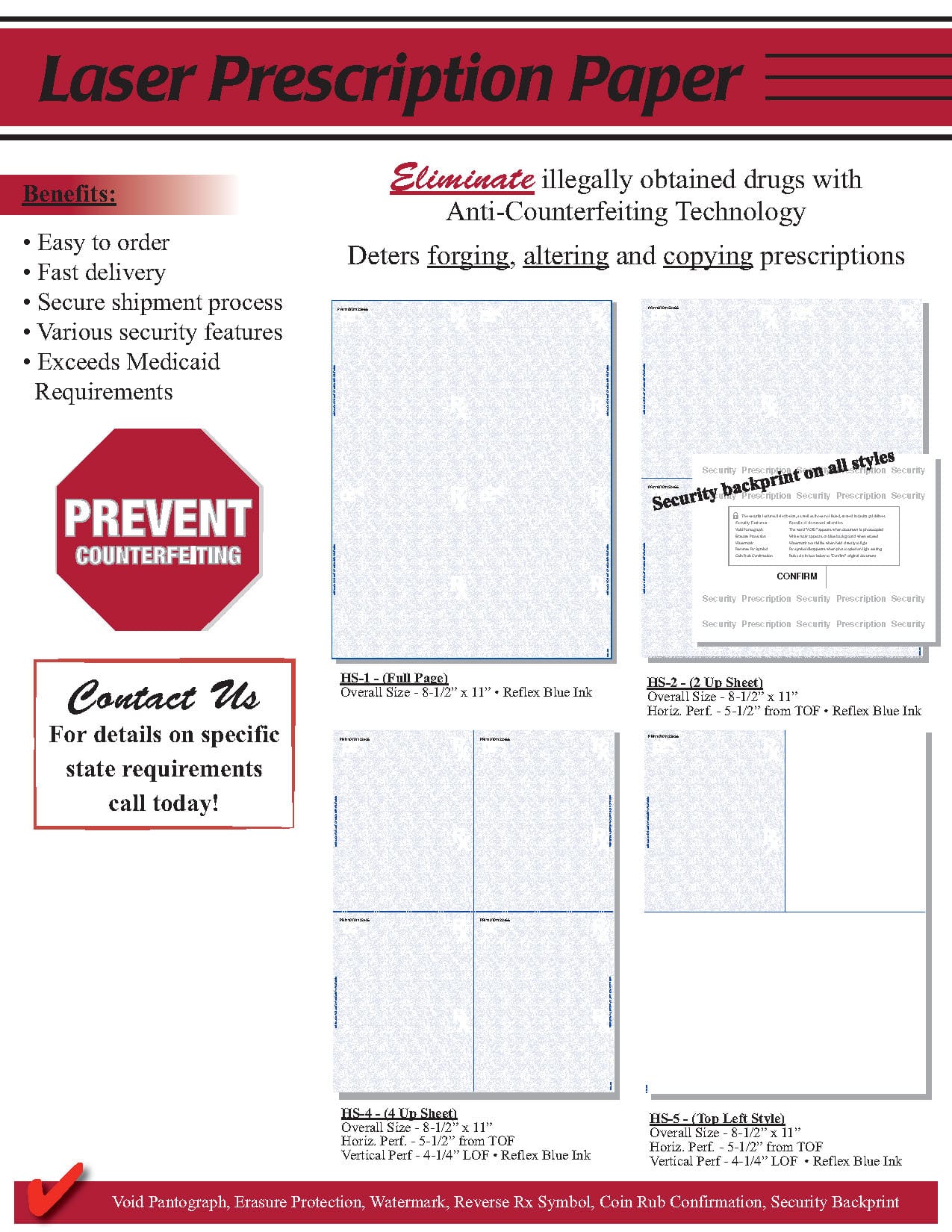 Printco # PRES1L-CA