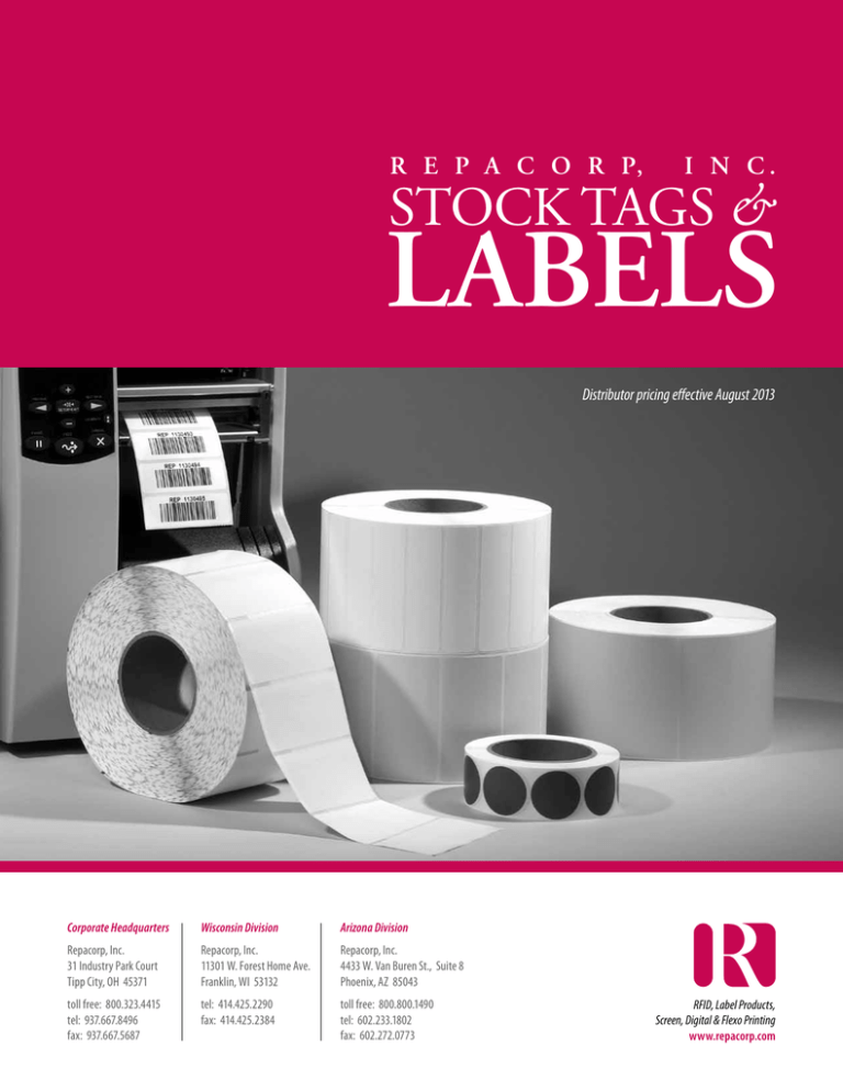 Repacorp Label Products # SPANIEL